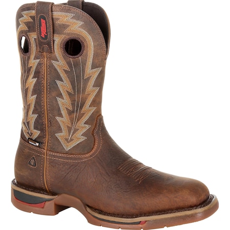 Long Range 11 Waterproof Western Boot,8W